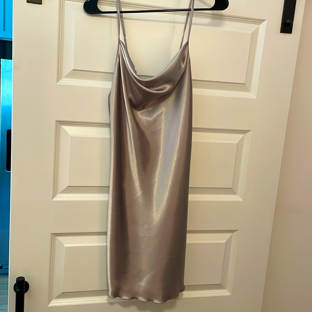 Silver dress